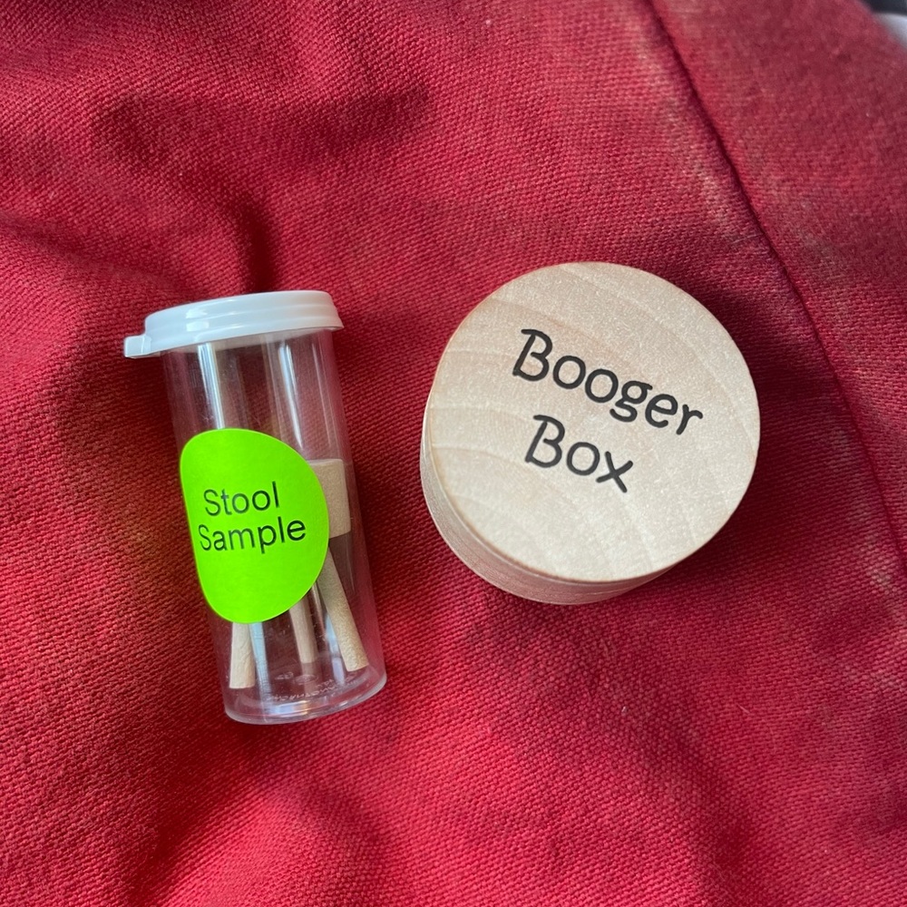Stool Sample & Booger Box